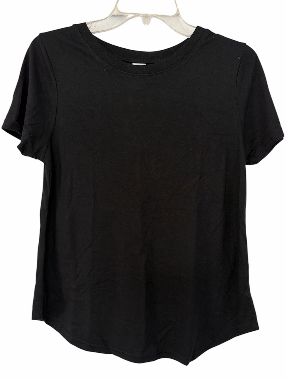 Weissman Short Sleeve Black Crewneck Tee